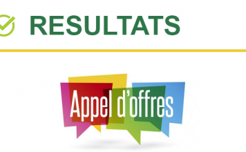 Résultat d’appel d’offre
